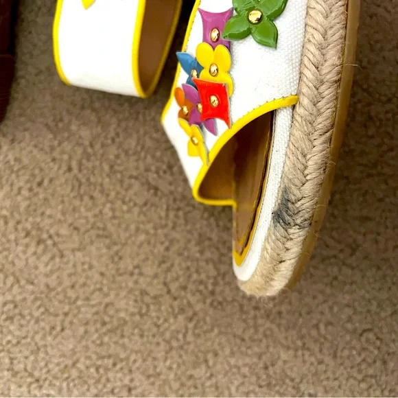 LOUIS VUITTON x Murakami Y2K Wedges - SIZE 38 - Picture 6 of 7